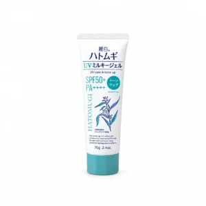 Reihaku Hatomugi The Tone Up UV Milky Gel Mint Green SPF50+ PA++++70g