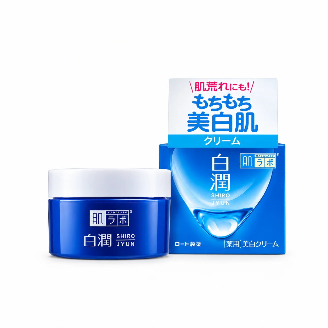 Hadalabo Shirojyun Whitening Medicated Gel Cream 50g